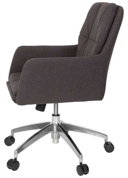 MID.YOU Vrtljivi Stol Shake 350, Temno Siva