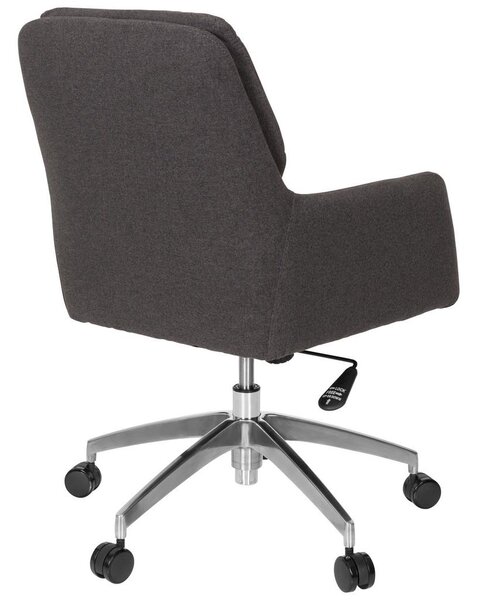 MID.YOU Vrtljivi Stol Shake 350, Temno Siva