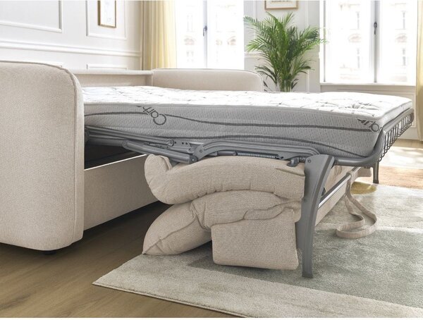 Bež sedežna garnitura 216 cm Achille – Bobochic Paris