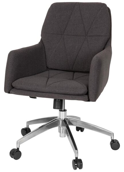 MID.YOU Vrtljivi Stol Shake 350, Temno Siva