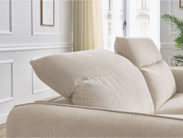 Bež sedežna garnitura 216 cm Achille – Bobochic Paris