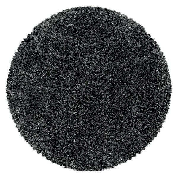 Mömax Preproga Fluffy, Ø 80cm, Siva