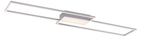 Mömax Stropna Led-svetilka Asmin, Srebrna, 2 X 16 W