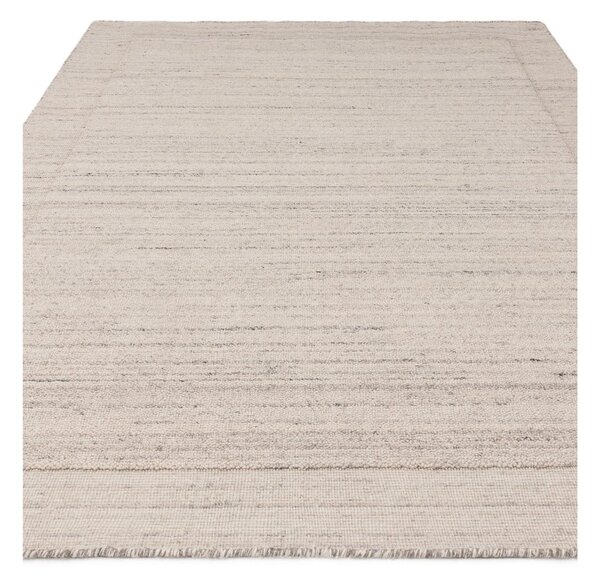 Kremno bela ročno tkana volnena preproga 160x230 cm Larson – Asiatic Carpets