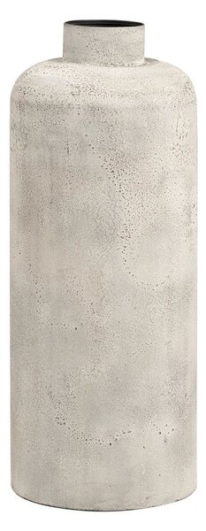 Kremno bela kovinska visoka vaza (višina 60,5 cm) Hou – House Nordic