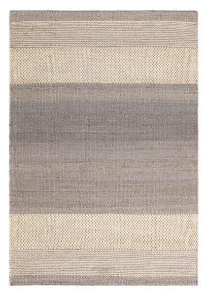 Siva/kremno bela obojestranska/ročno tkana preproga iz jute 200x300 cm Cedar – Asiatic Carpets