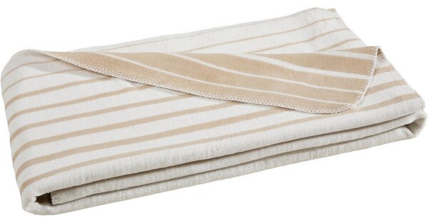 DEKORATIVNA ODEJA BLEND 150/200 cm krem barve, peščene barve