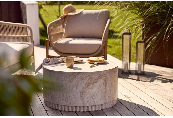 Kovinska/steklena lanterna (višina 49 cm) Herslev – House Nordic