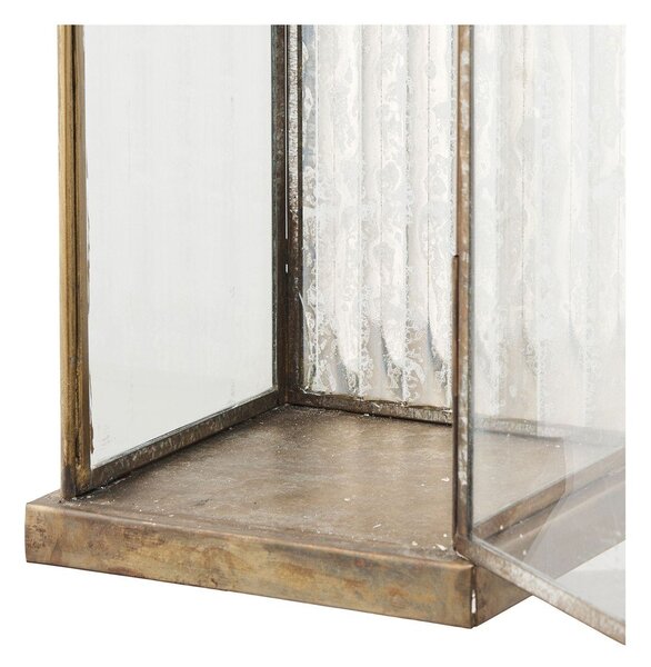Kovinska/steklena lanterna (višina 60 cm) Herslev – House Nordic
