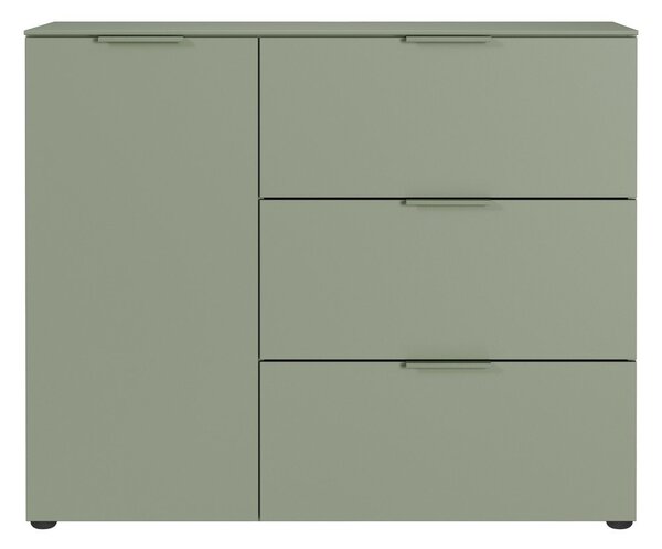 Zelena omarica v mat dekorju 109x98x40 cm Savoca – Germania