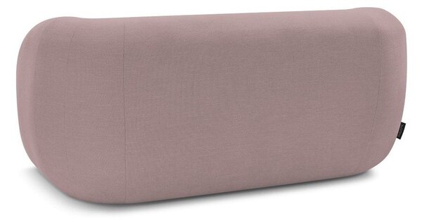 Rožnata sedežna garnitura iz šenilje 160 cm Celine – Bobochic Paris