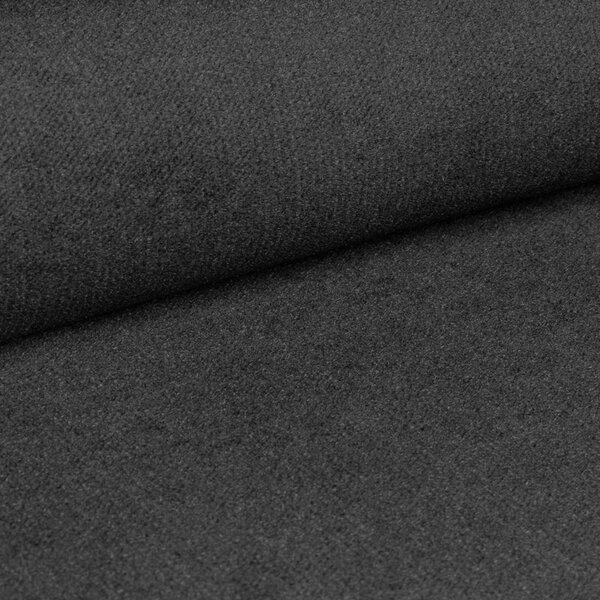 Oblazinjena postelja COMFINO VELVET z izvlečnim ležiščem 120 x 200 cm, temno siva