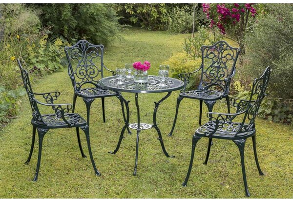 Gardenson Vrtna Miza Lugano, Zelena, Ø 70cm