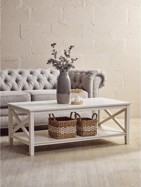 Bela klubska mizica 60x120 cm Heritage – Premier Housewares