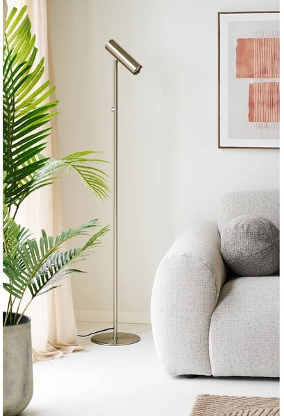 Stoječa svetilka v srebrni barvi (višina 150 cm) Paris – House Nordic