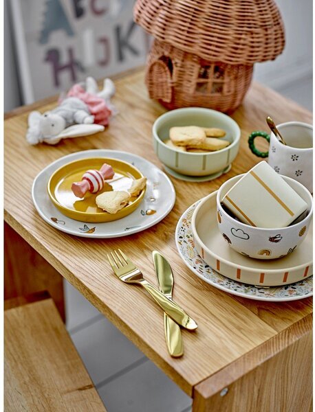 Otroški set posode iz kamenine 3 ks Agnes – Bloomingville Mini