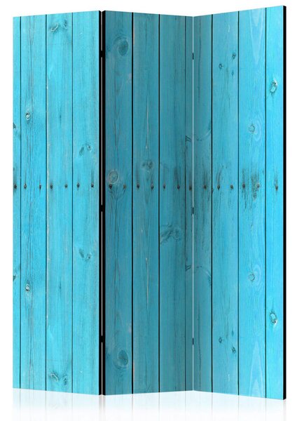 PARAVAN 135/172/3 cm svetlo modra