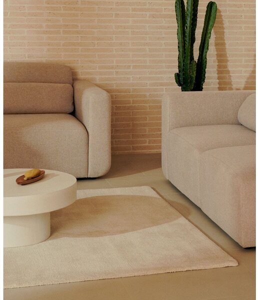 Kremno bela preproga 200x300 cm Empuries – Kave Home