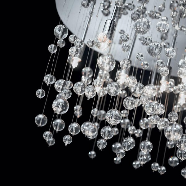 STROPNA LED-SVETILKA Neve Cromo 40,5/40,5/31,5 cm
