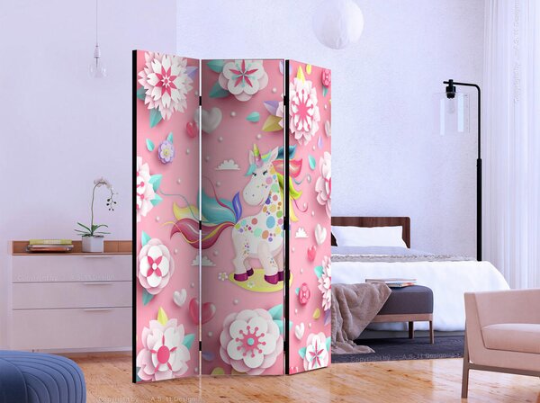 PARAVAN 135/172/3 cm večbarvno, pink