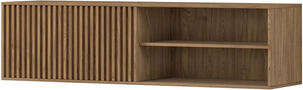 PROMOCIJA Stenski TV regal ENTSIAN 150x40cm, hrast artisan II. kakovost