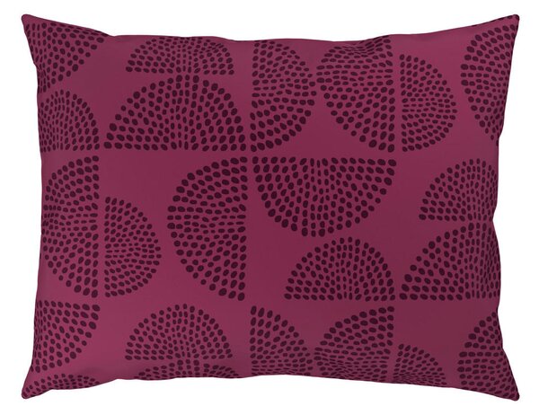 POSTELJNINA 140/200 cm saten večbarvno, bordo
