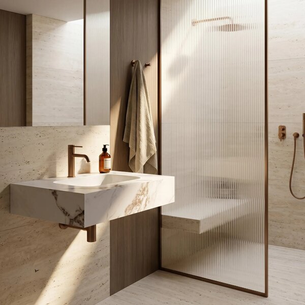 Stenski umivalnik Rea Aresa Cold Jade 70