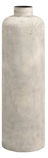 Kremno bela kovinska visoka vaza (višina 78,5 cm) Hou – House Nordic