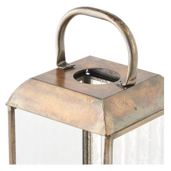 Kovinska/steklena lanterna (višina 49 cm) Herslev – House Nordic