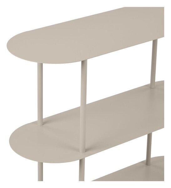 Bež kovinski regal 90x81x31 cm Rieti – House Nordic