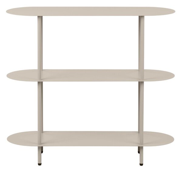Bež kovinski regal 90x81x31 cm Rieti – House Nordic