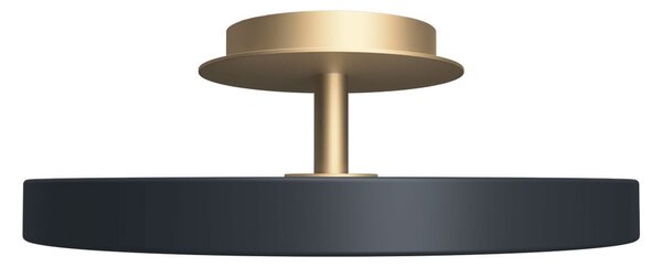 UMAGE LED stropna svetilka Asteria UP PLUS, antracit Ø 31 cm CCT, zatemnjen, Črna, Dnevna soba / jedilnica, Kovina, Dizajn