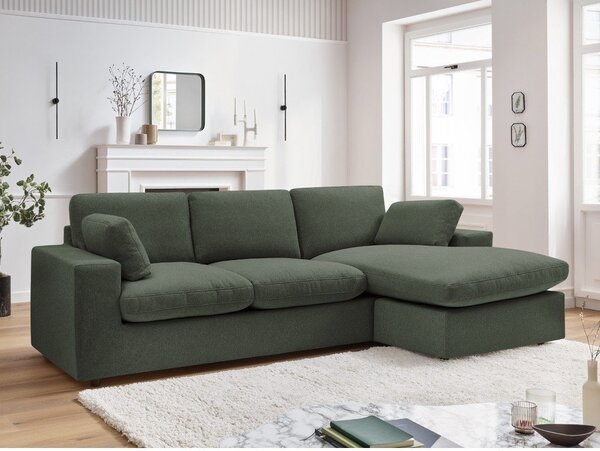 Zelena kotna sedežna garnitura Belair – Bobochic Paris