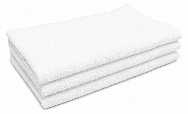 Brisača Classic 30x30 cm bela, 100% bombaž