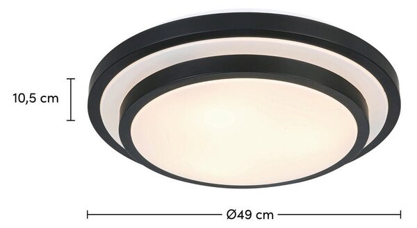 STROPNA SVETILKA 49/10,5 cm