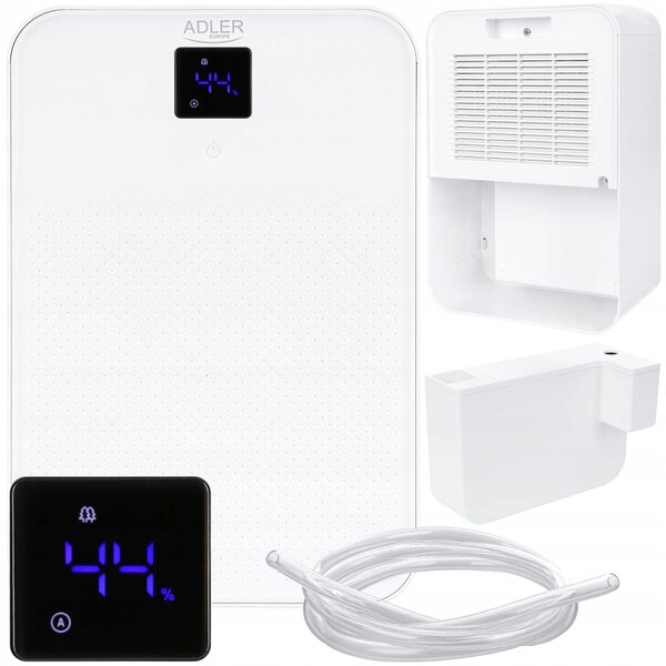 90W razvlaževalec in čistilec zraka LCD absorber vlage 1L bel