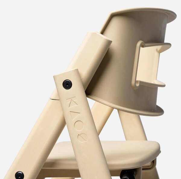 STOLČEK ZA HRANJENJE KAOS Klapp High Chair 45,5/60/81 cm krem barve
