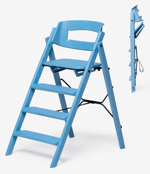 STOLČEK ZA HRANJENJE KAOS Klapp High Chair 45,5/60/81 cm modra