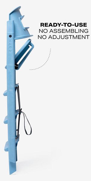 STOLČEK ZA HRANJENJE KAOS Klapp High Chair 45,5/60/81 cm modra