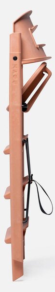STOLČEK ZA HRANJENJE KAOS Klapp High Chair 45,5/60/81 cm terakota