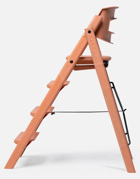 STOLČEK ZA HRANJENJE KAOS Klapp High Chair 45,5/60/81 cm terakota