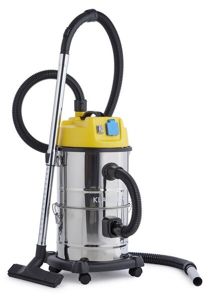 Klarstein Reinraum 3-v-1, industrijski sesalnik, 1800 W, 30 l, nerjaveče jeklo