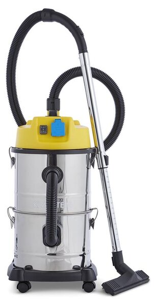 Klarstein Reinraum 3-v-1, industrijski sesalnik, 1800 W, 30 l, nerjaveče jeklo