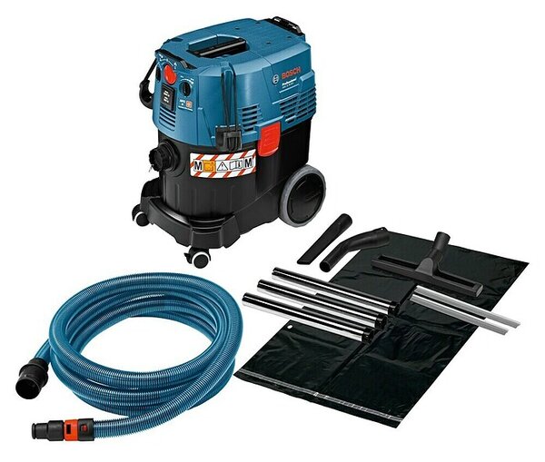 Bosch Professional Električni sesalnik za mokro in suho sesanje GAS 35 M AFC (1.200 W, Prostornina posode: 35 l, Z vrečko) productname.garantie.plussi