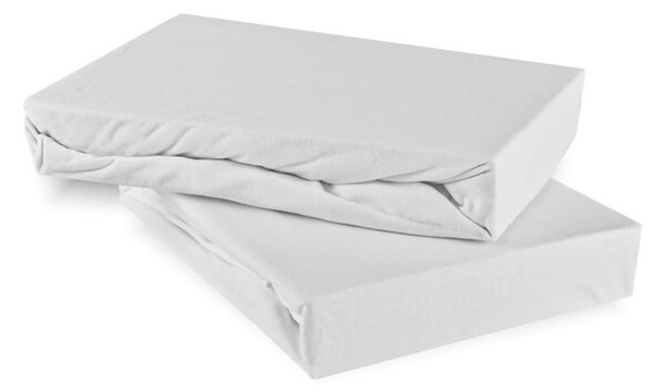 Posteljna rjuha bela jersey EMI, Otroška rjuha 60x120