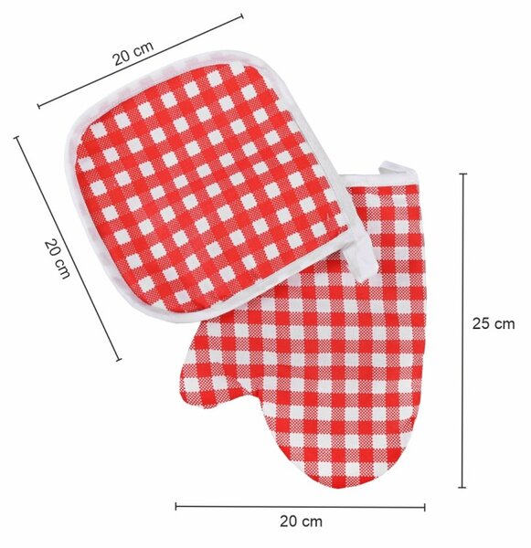 Set - podloga za lonec in rokavica MIX EMI