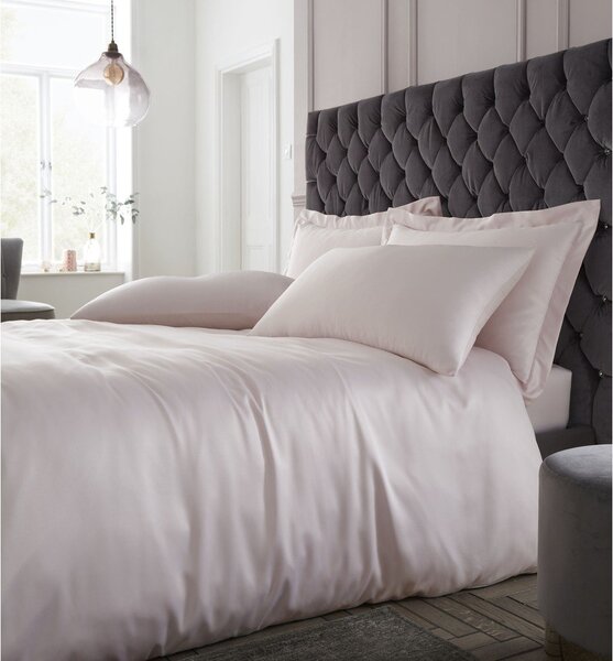 Roza posteljnina za zakonsko posteljo 200x200 cm Silky Soft - Catherine Lansfield