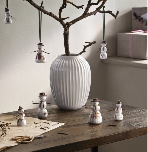 Porcelanasta božična figurica (višina 11,5 cm) Hammershøi Snowman – Kähler Design
