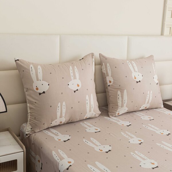 Posteljnina iz mikrovlaken WHITE RABBIT, bež Dimenzije posteljnine: 70 x 90 cm | 140 x 200 cm