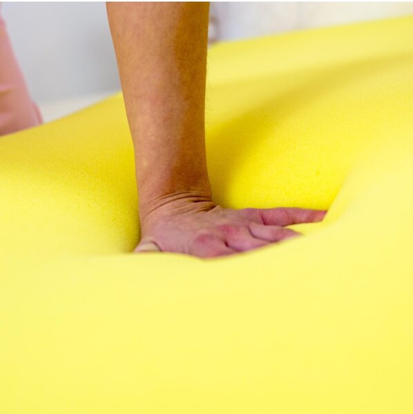 Površinska vzmetnica iz spominske pene brez prevleke 4 cm EMI, 80x190 cm